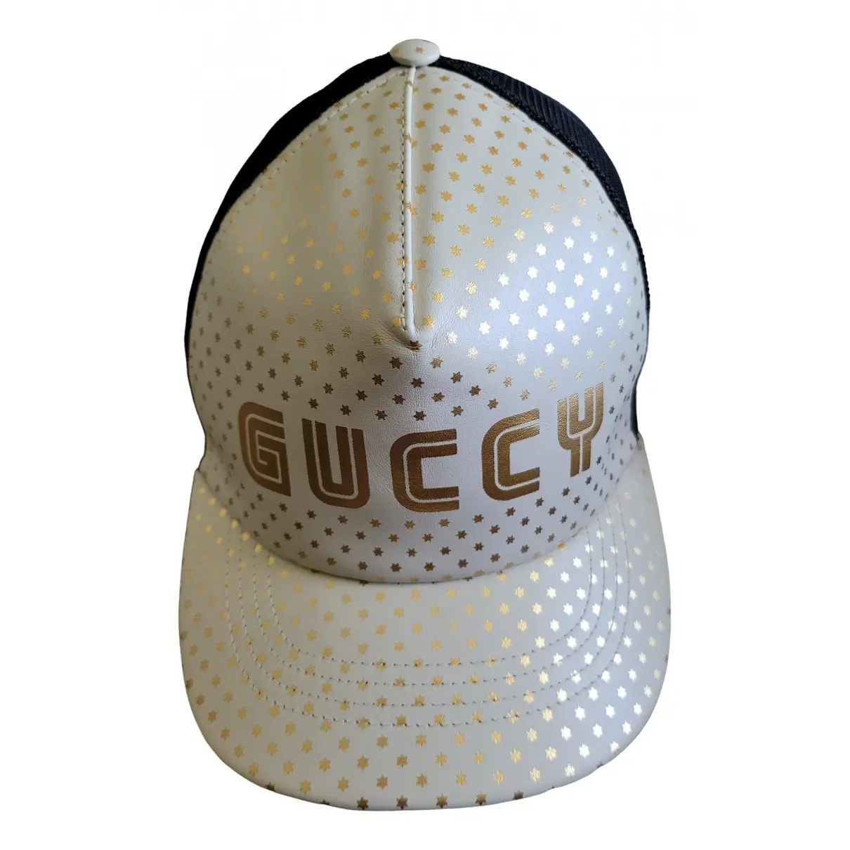Patent leather hat Gucci