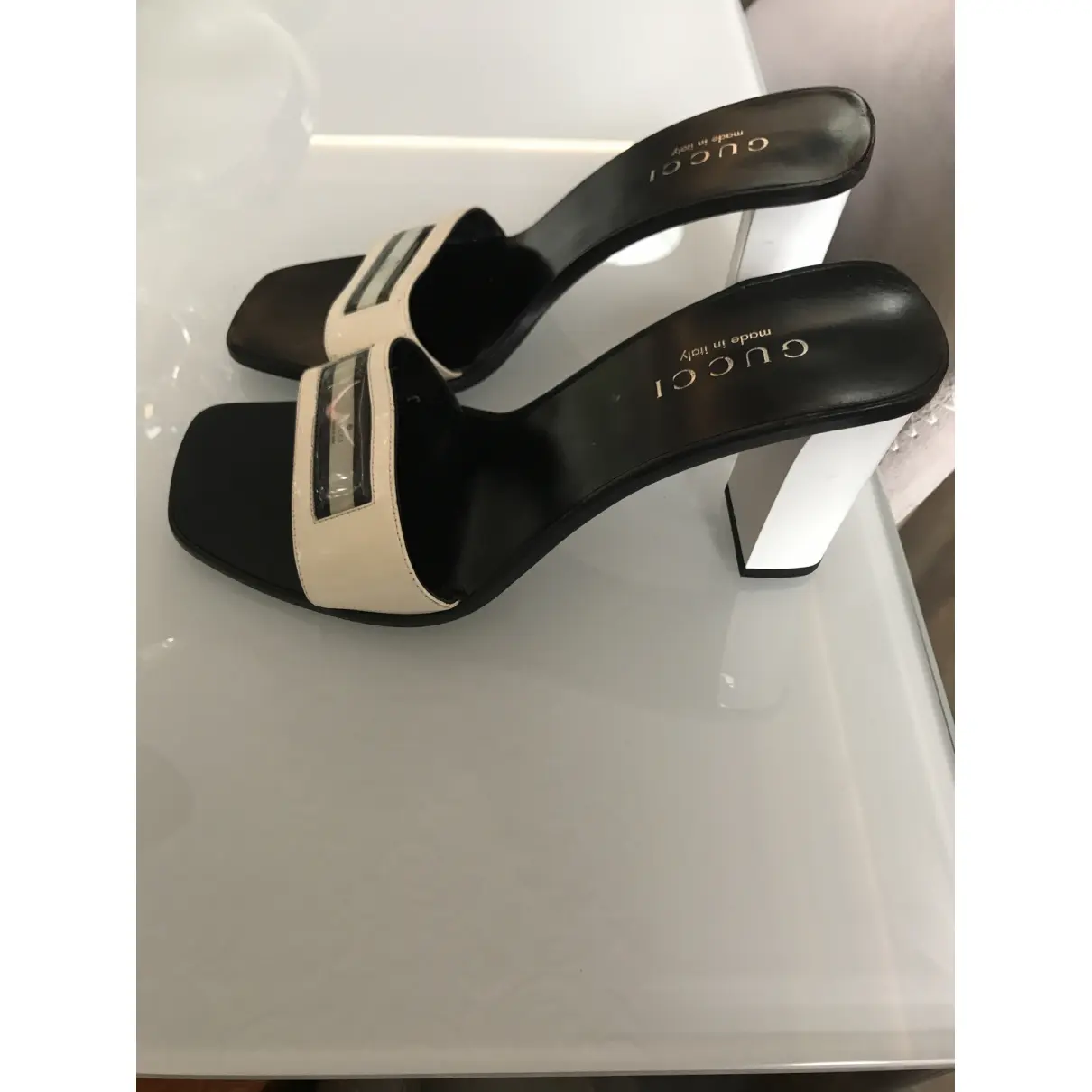 Patent leather mules Gucci - Vintage