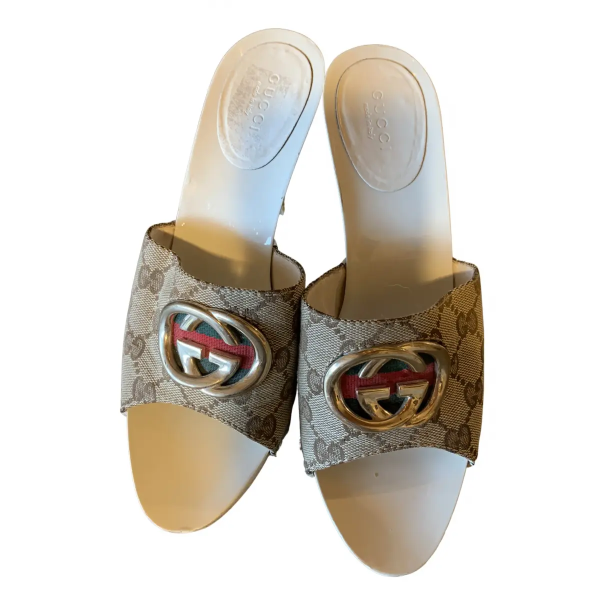Patent leather sandals Gucci - Vintage