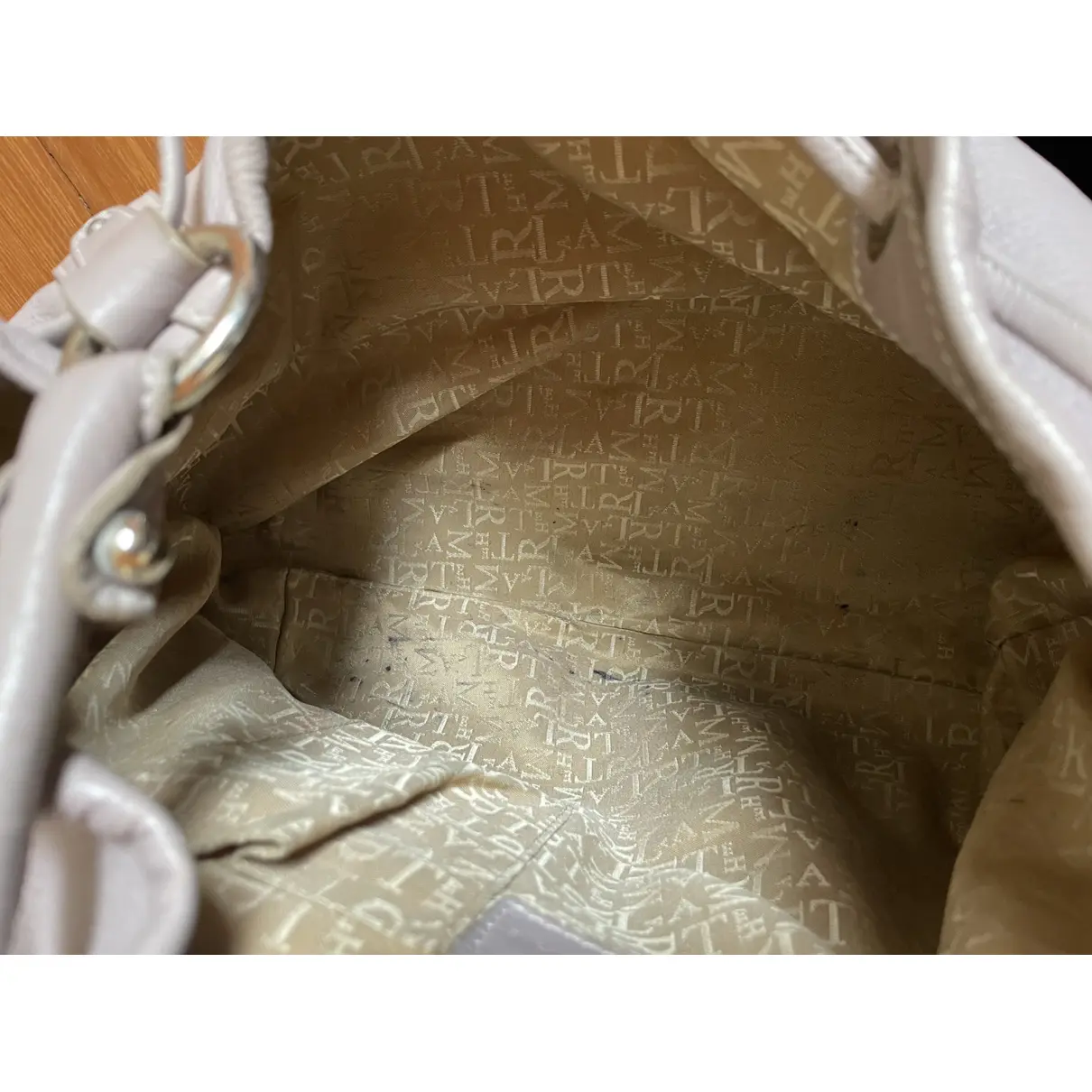 Patent leather handbag LAMARTHE