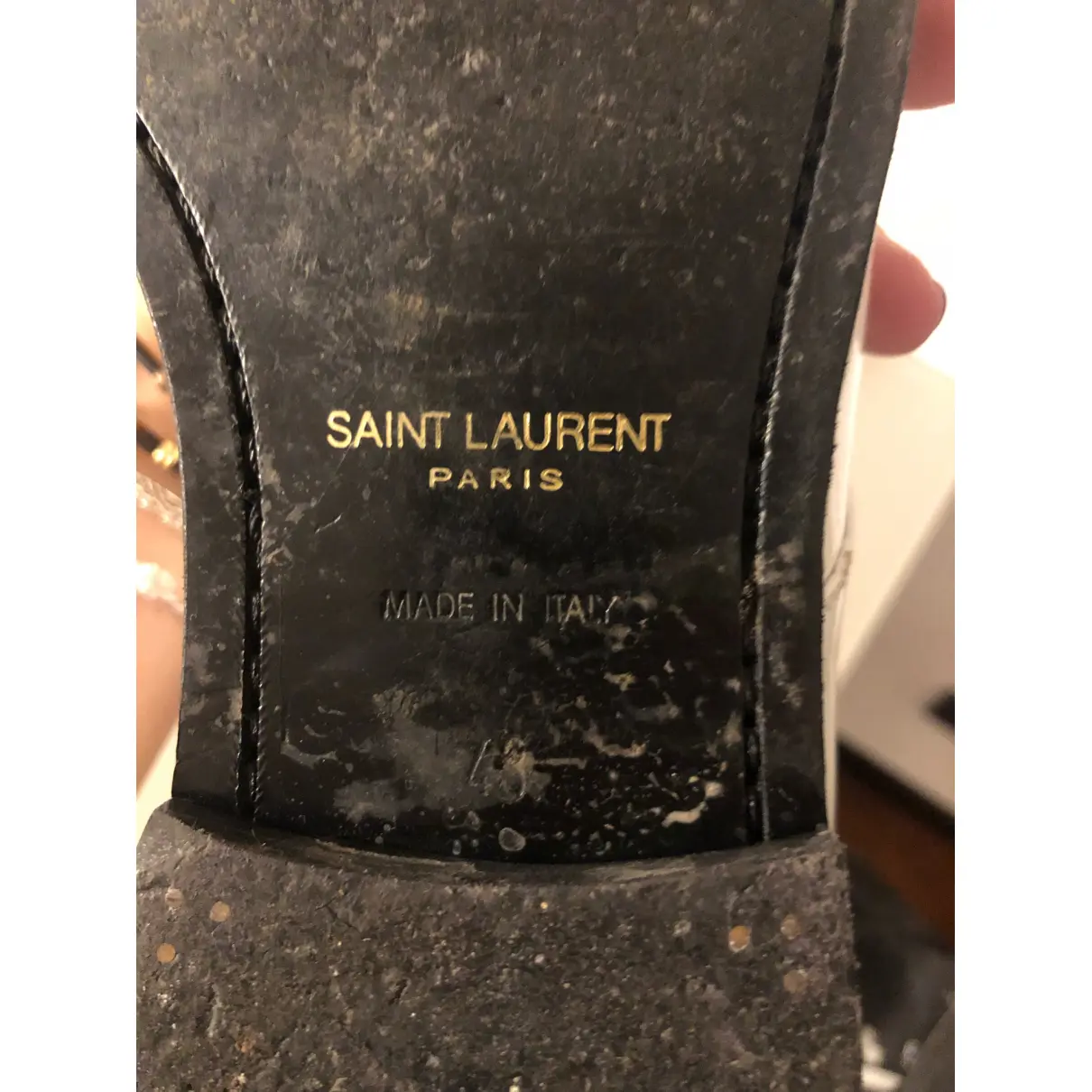 Luxury Saint Laurent Lace ups Men