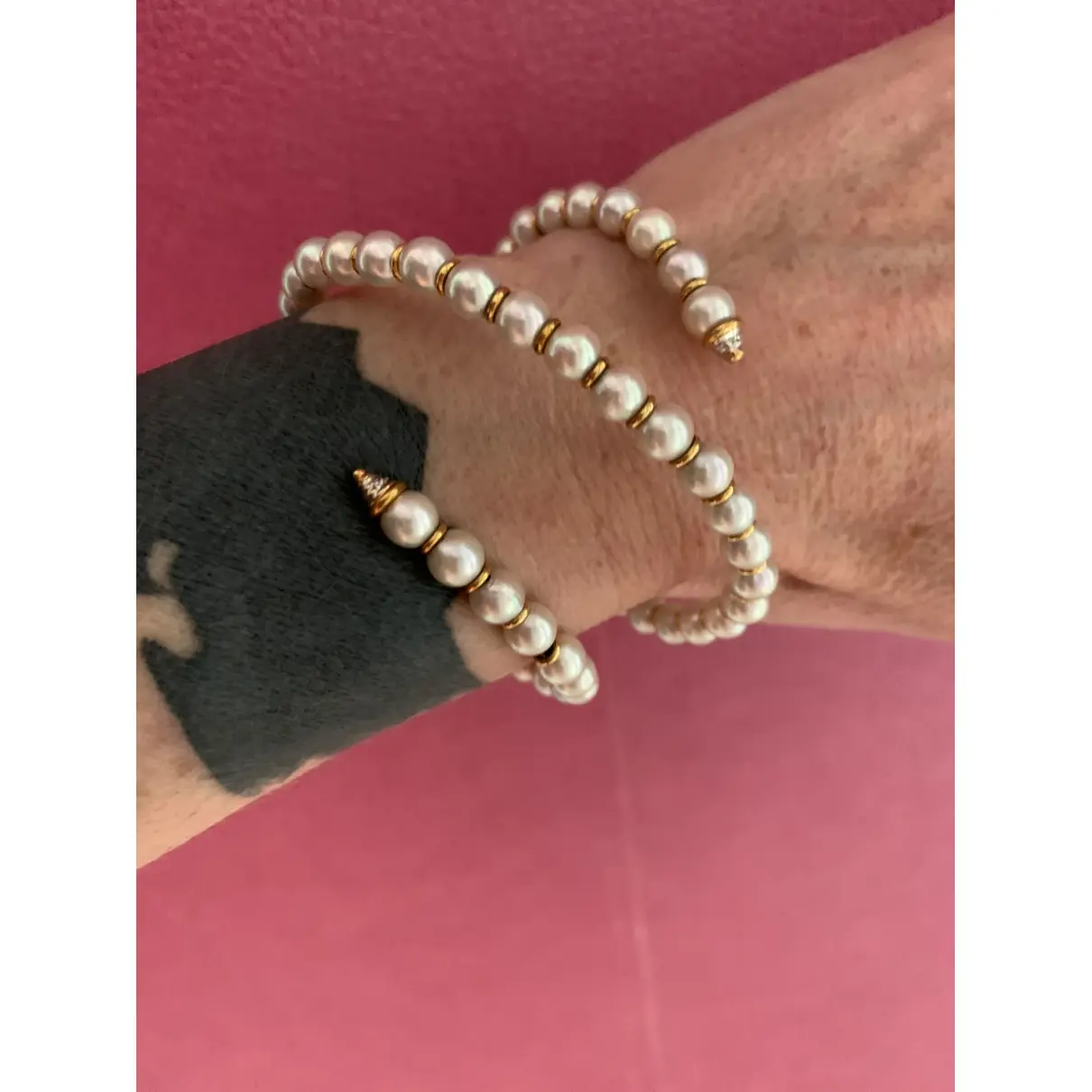 Pearl bracelet Damiani