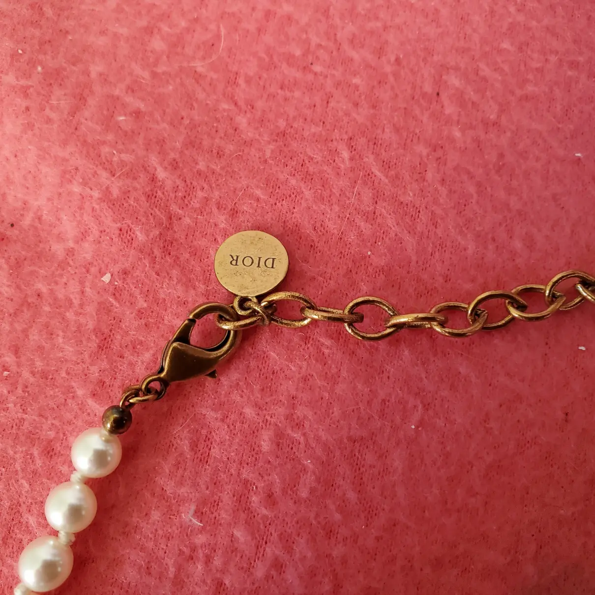Pearl necklace Dior