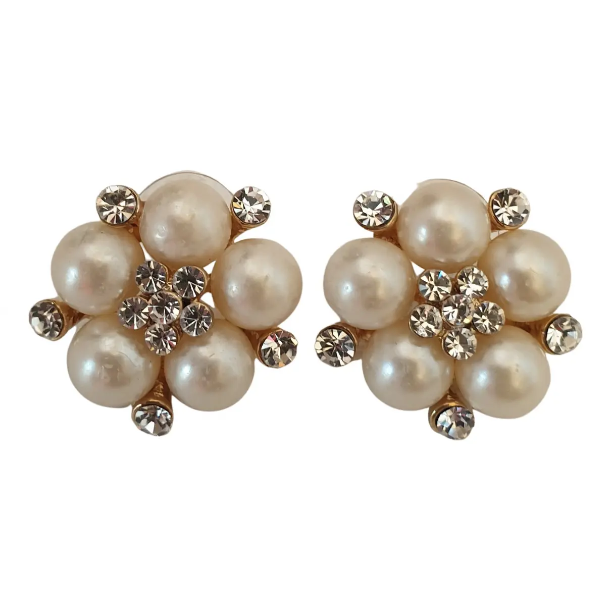 Pearls earrings Burma - Vintage