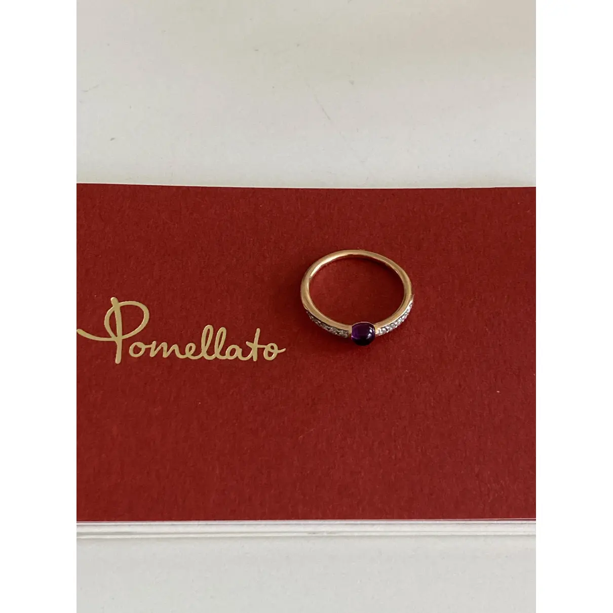 Buy Pomellato M'ama non M'ama pink gold ring online