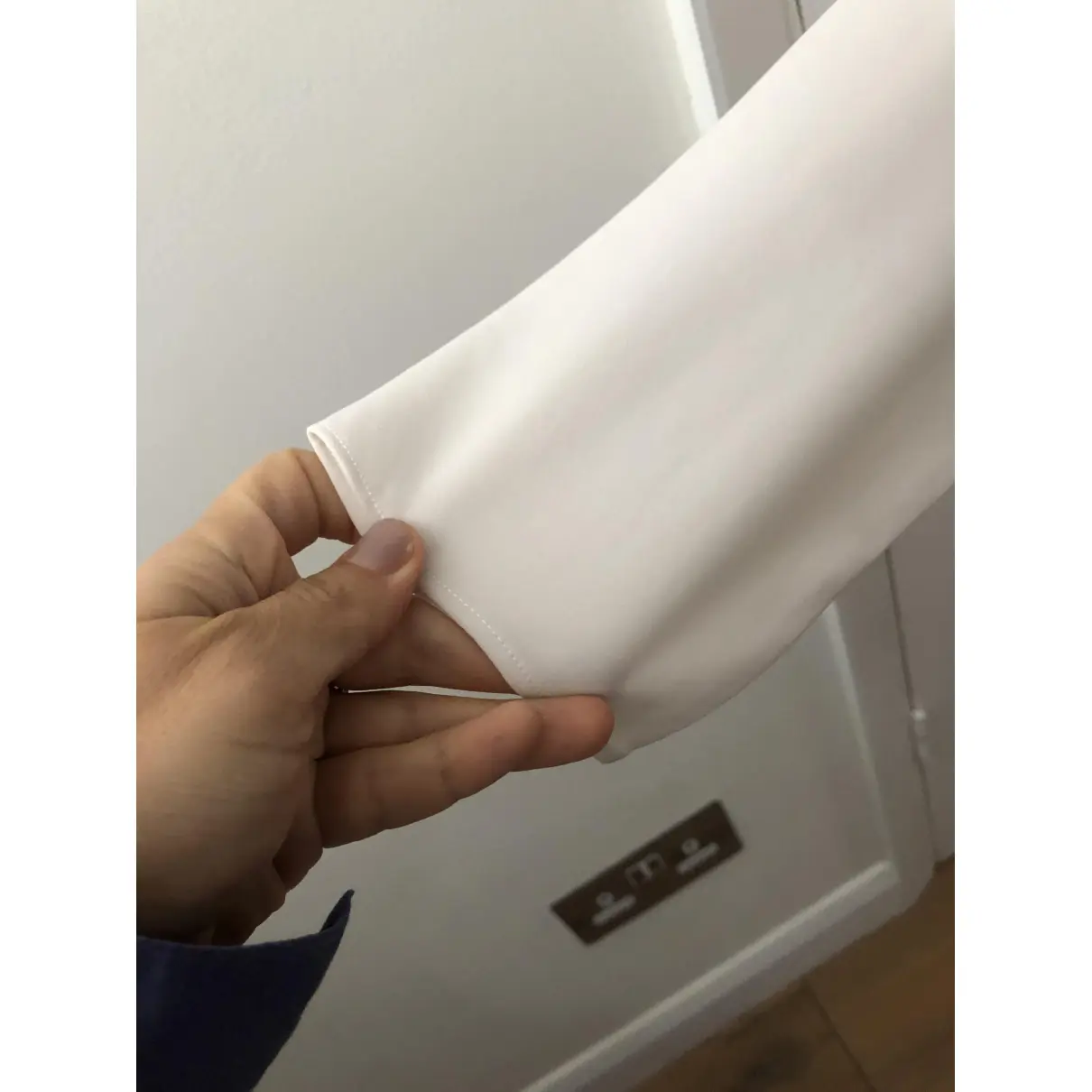 White Polyester Top Kenzo