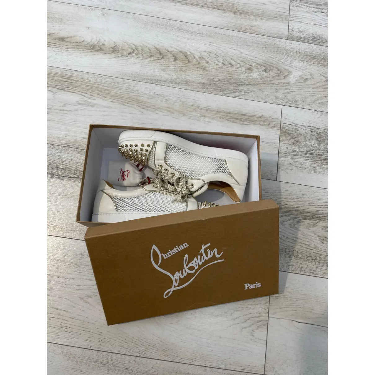 Louis low trainers Christian Louboutin