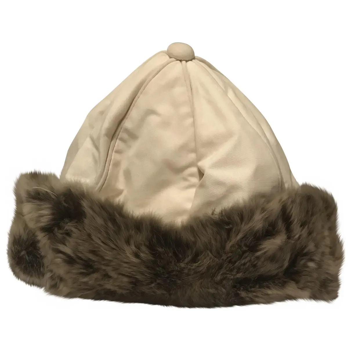White Polyester Hat Woolrich