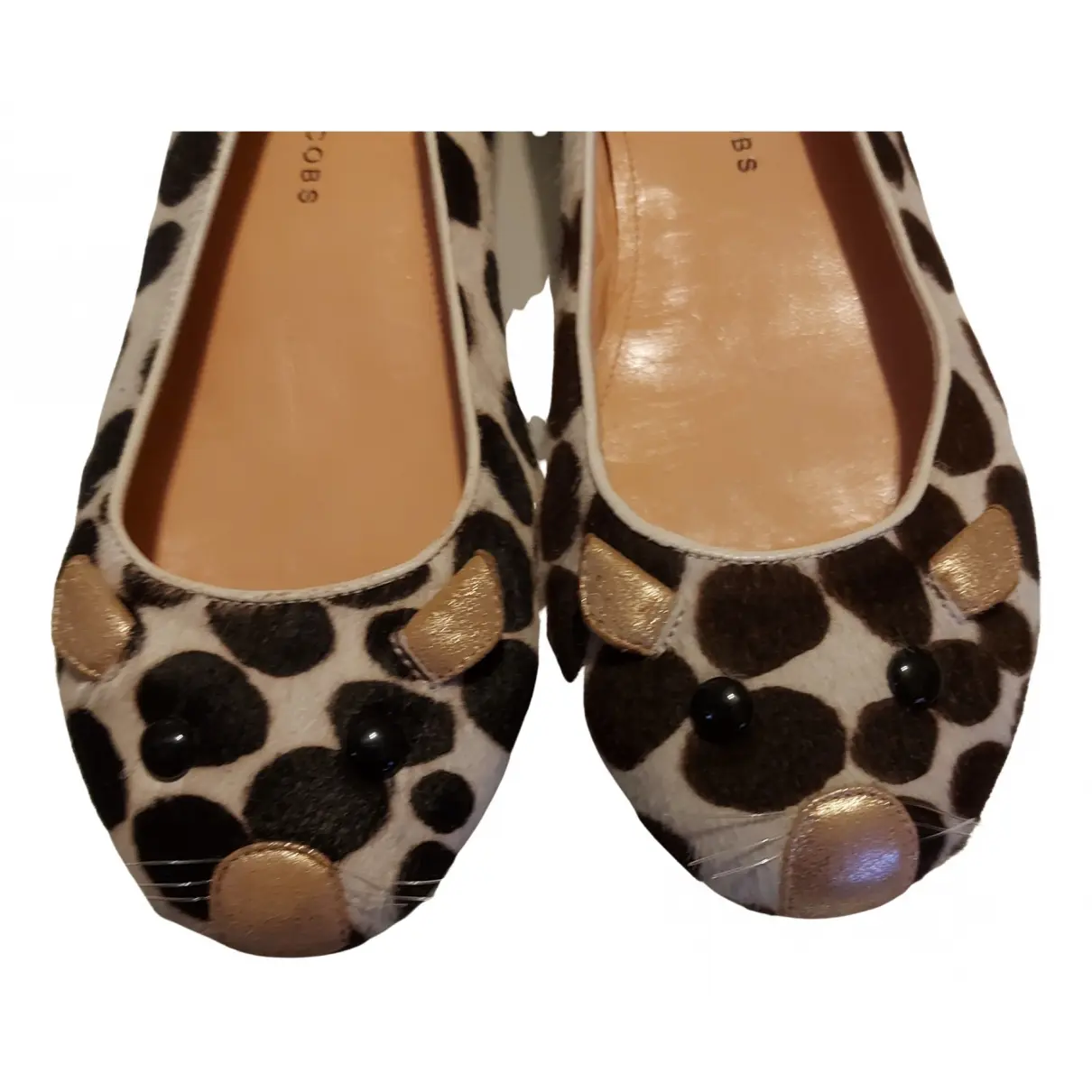 Buy Marc by Marc Jacobs Pony-style calfskin ballet flats online