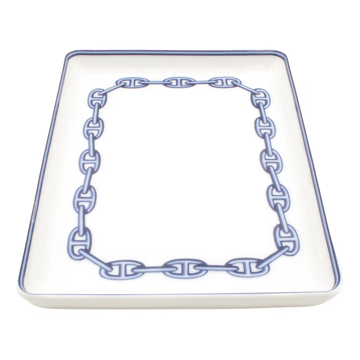 Chaine d'ancre porcelain sundries tray Hermès