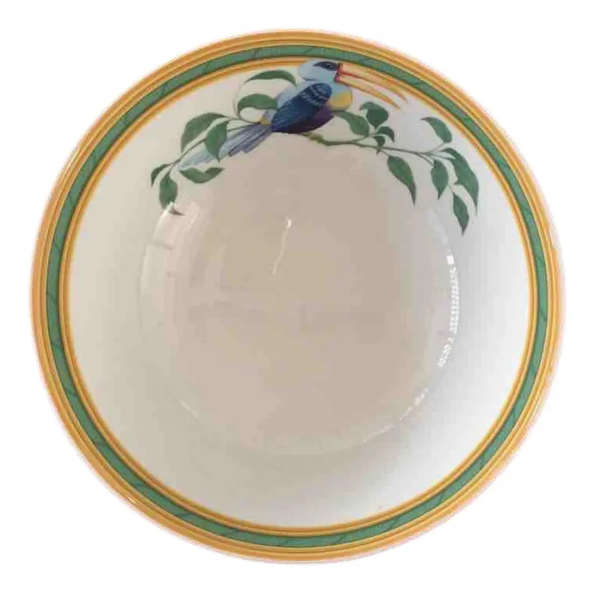 Toucans porcelain salad bowl Hermès