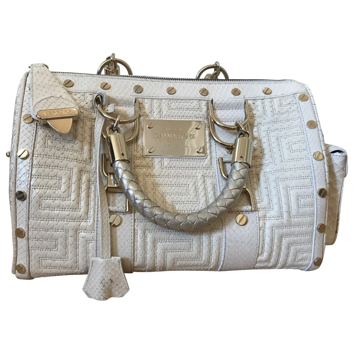 Python handbag Gianni Versace
