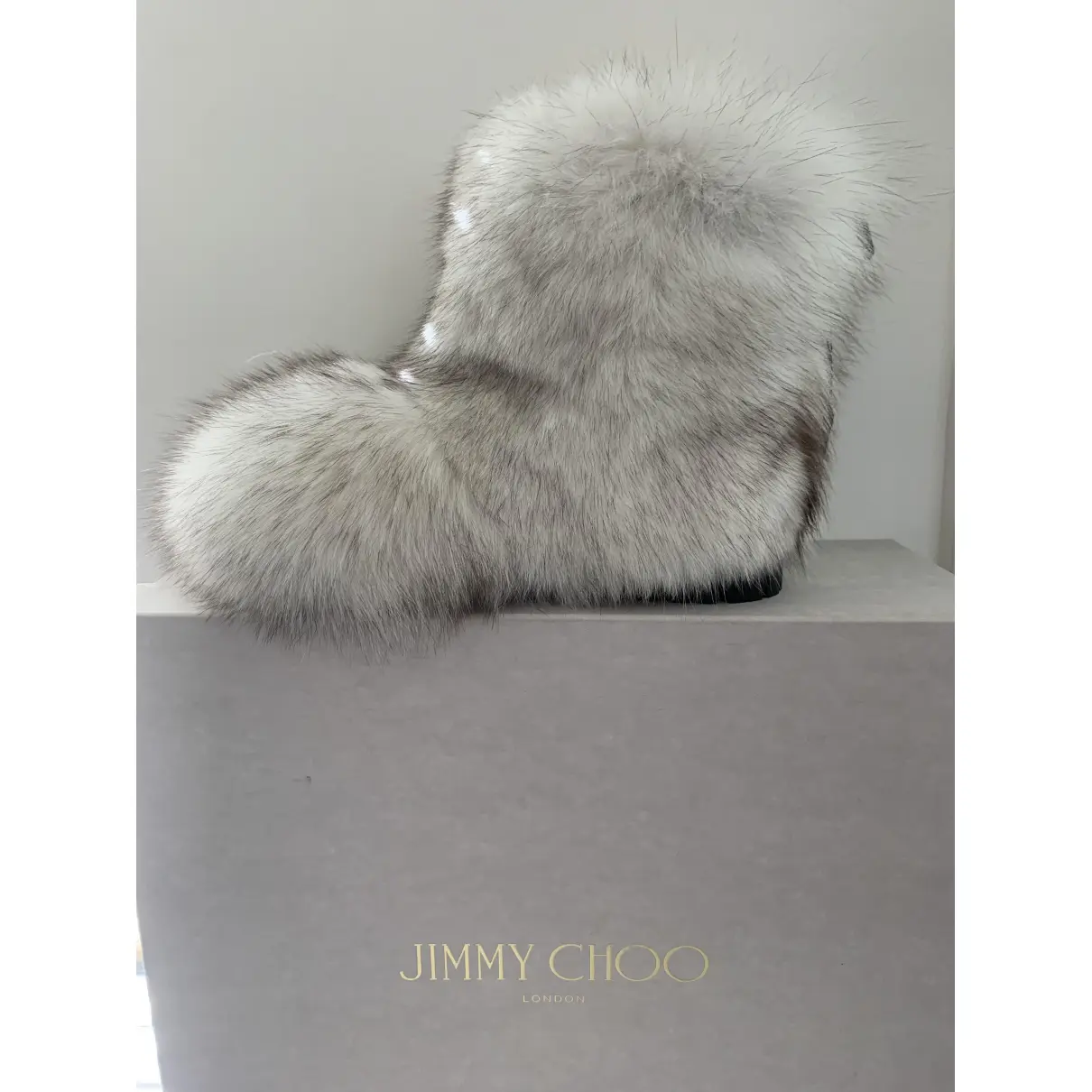 Rabbit snow boots Jimmy Choo