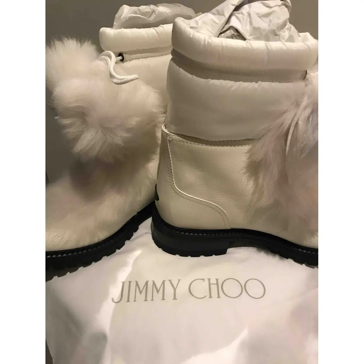 Buy Jimmy Choo Shearling ankle boots online