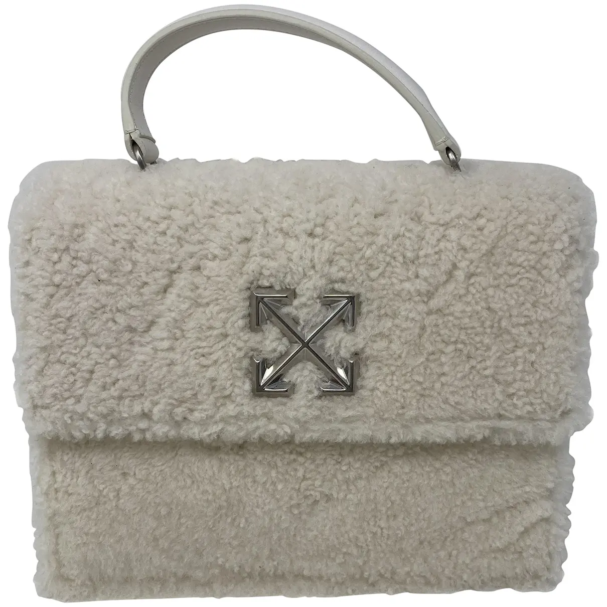 Shearling handbag Off-White