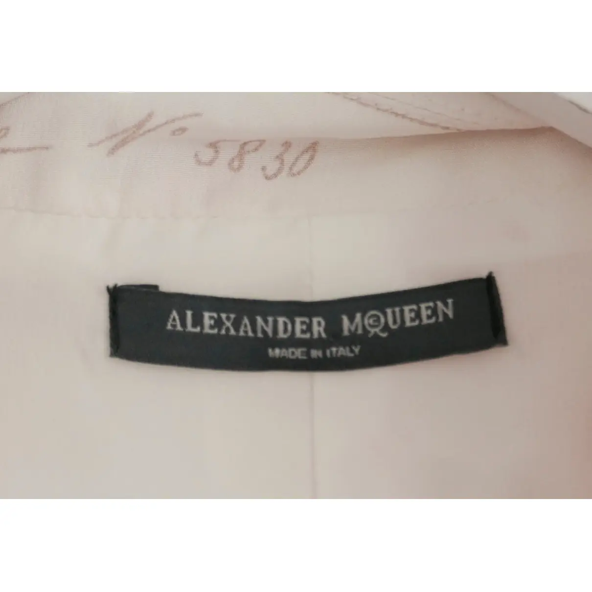 Silk blazer Alexander McQueen