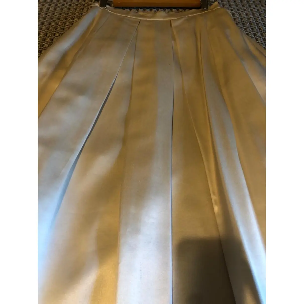 Silk maxi skirt Blumarine - Vintage