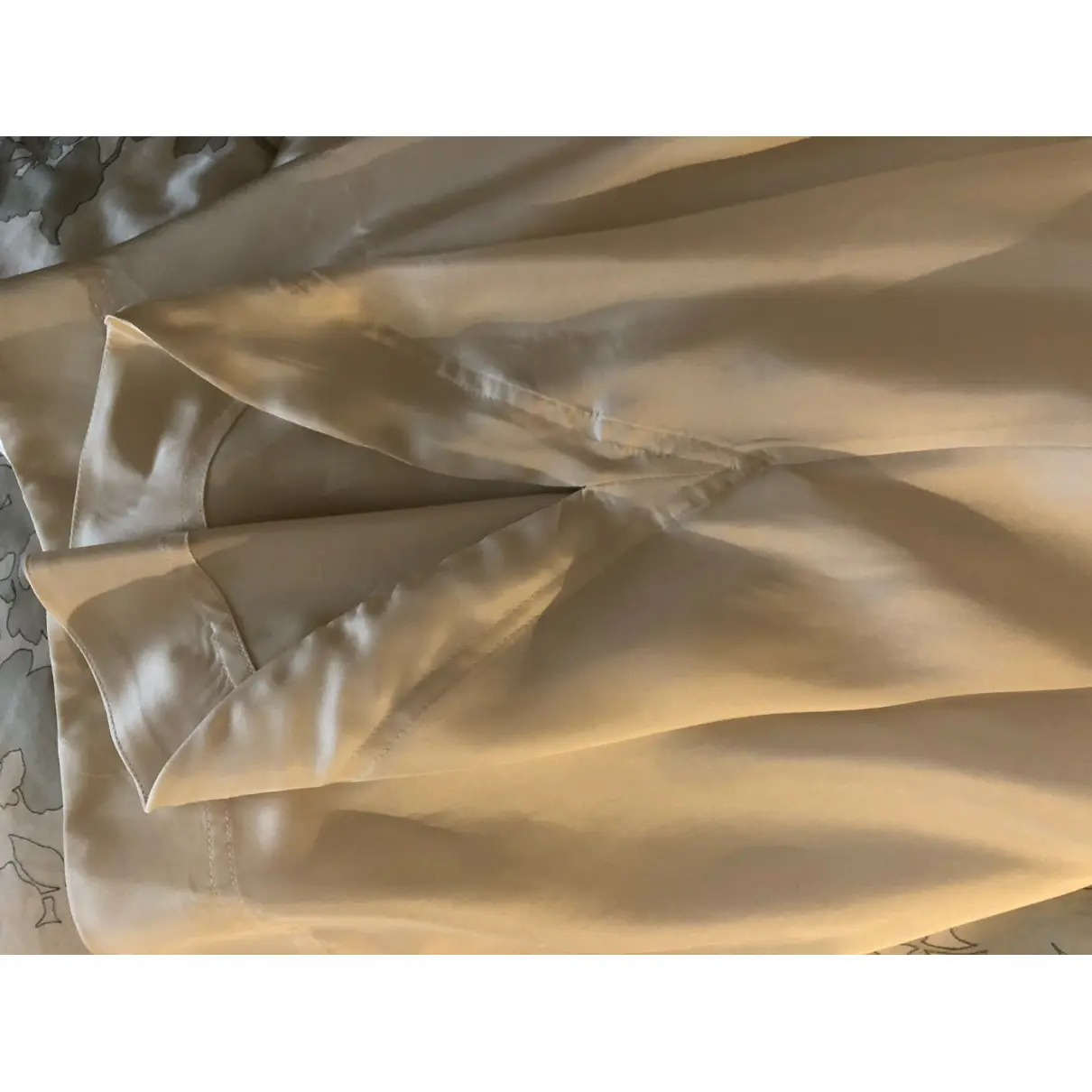 Buy by Malene Birger Silk maxi skirt online