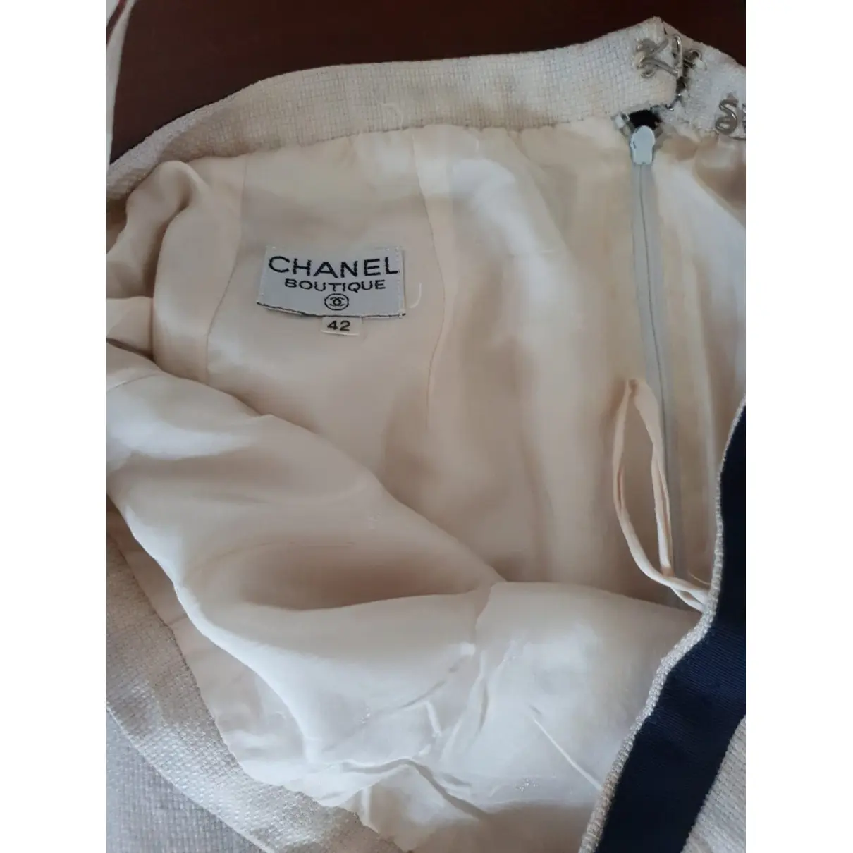 Buy Chanel Silk suit jacket online - Vintage