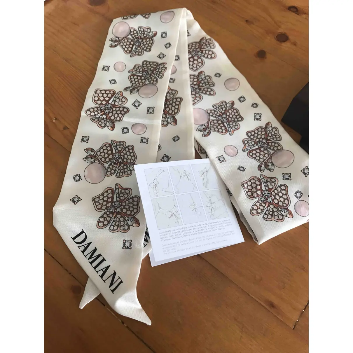 Damiani Silk neckerchief for sale