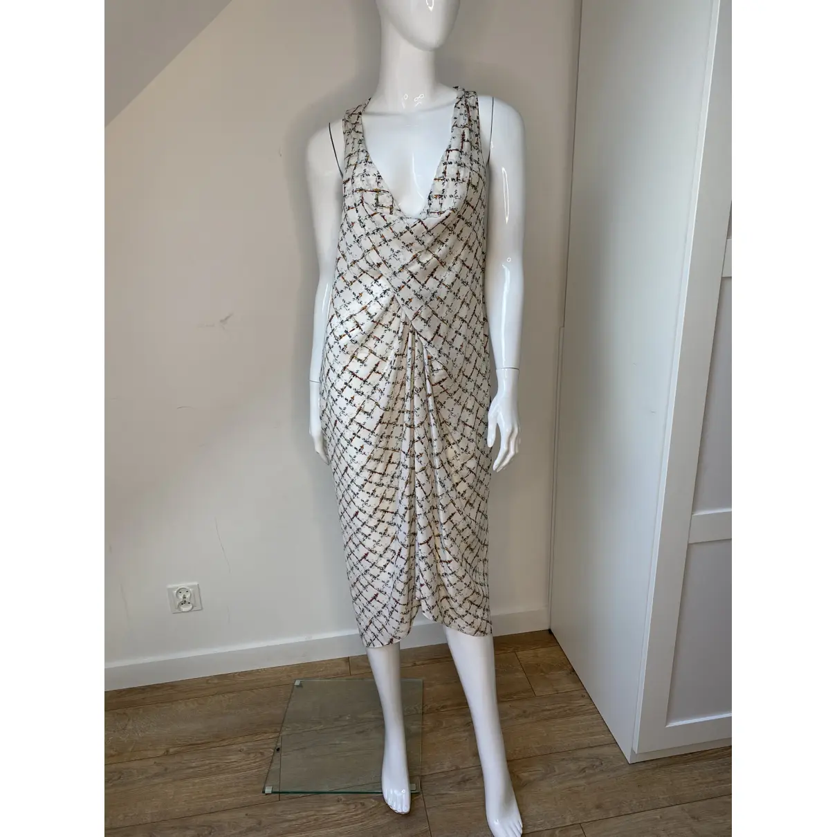 Buy Dawid Tomaszewski Silk mid-length dress online