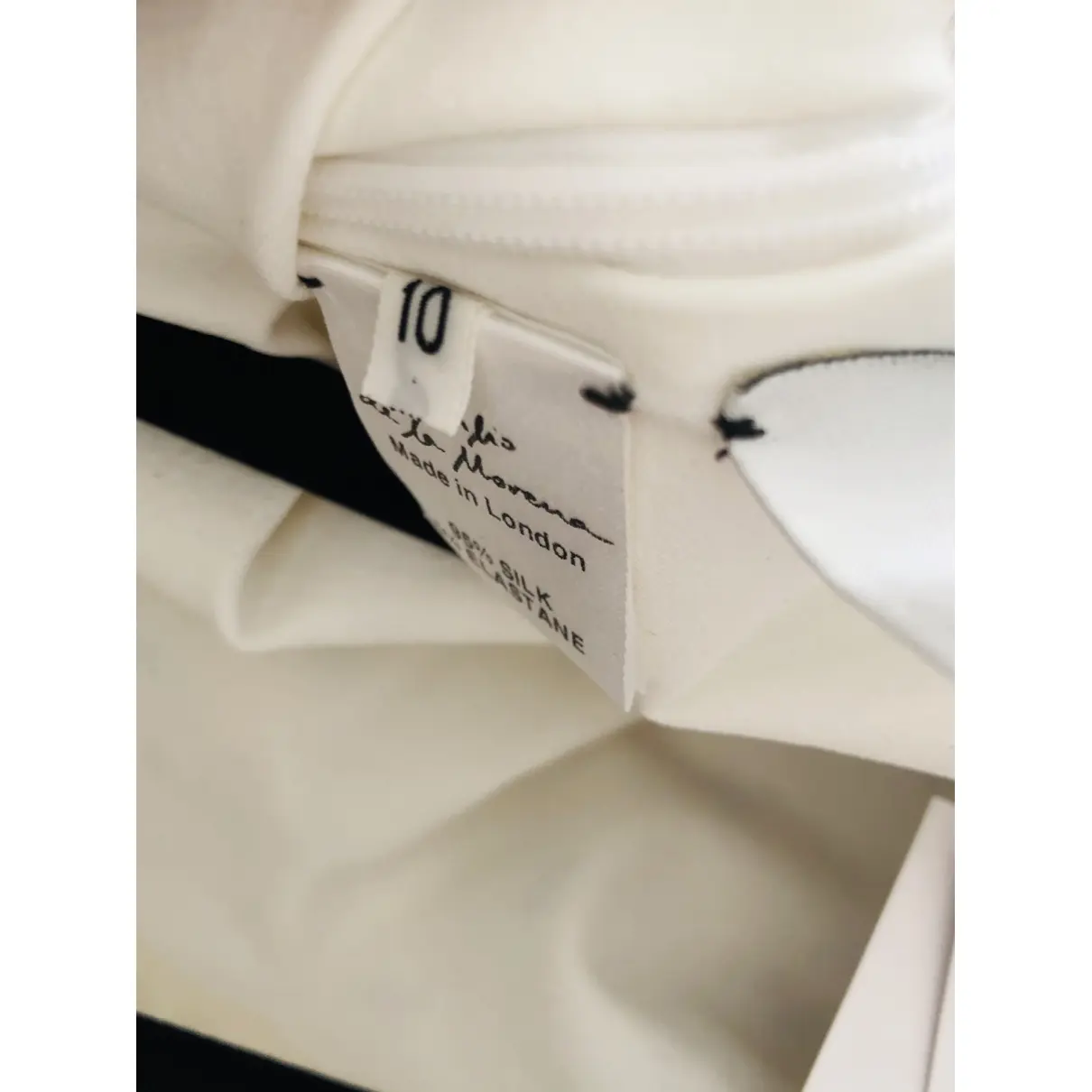 Buy Emilio De La Morena Silk mid-length dress online