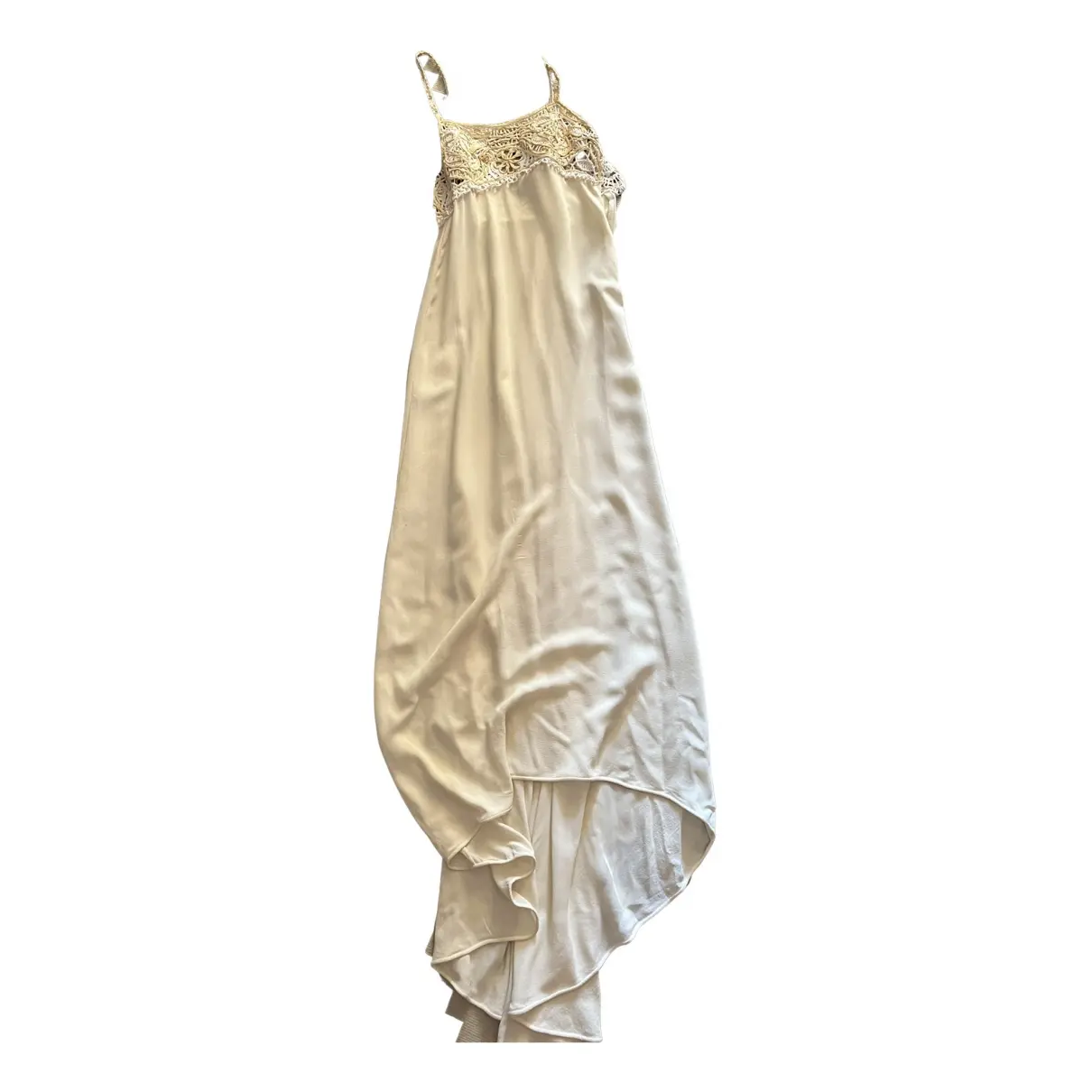 Silk maxi dress Gianni Versace