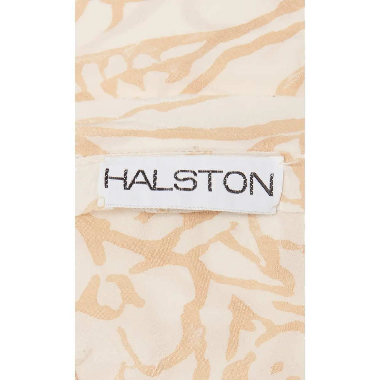 Buy Halston Silk mid-length dress online - Vintage