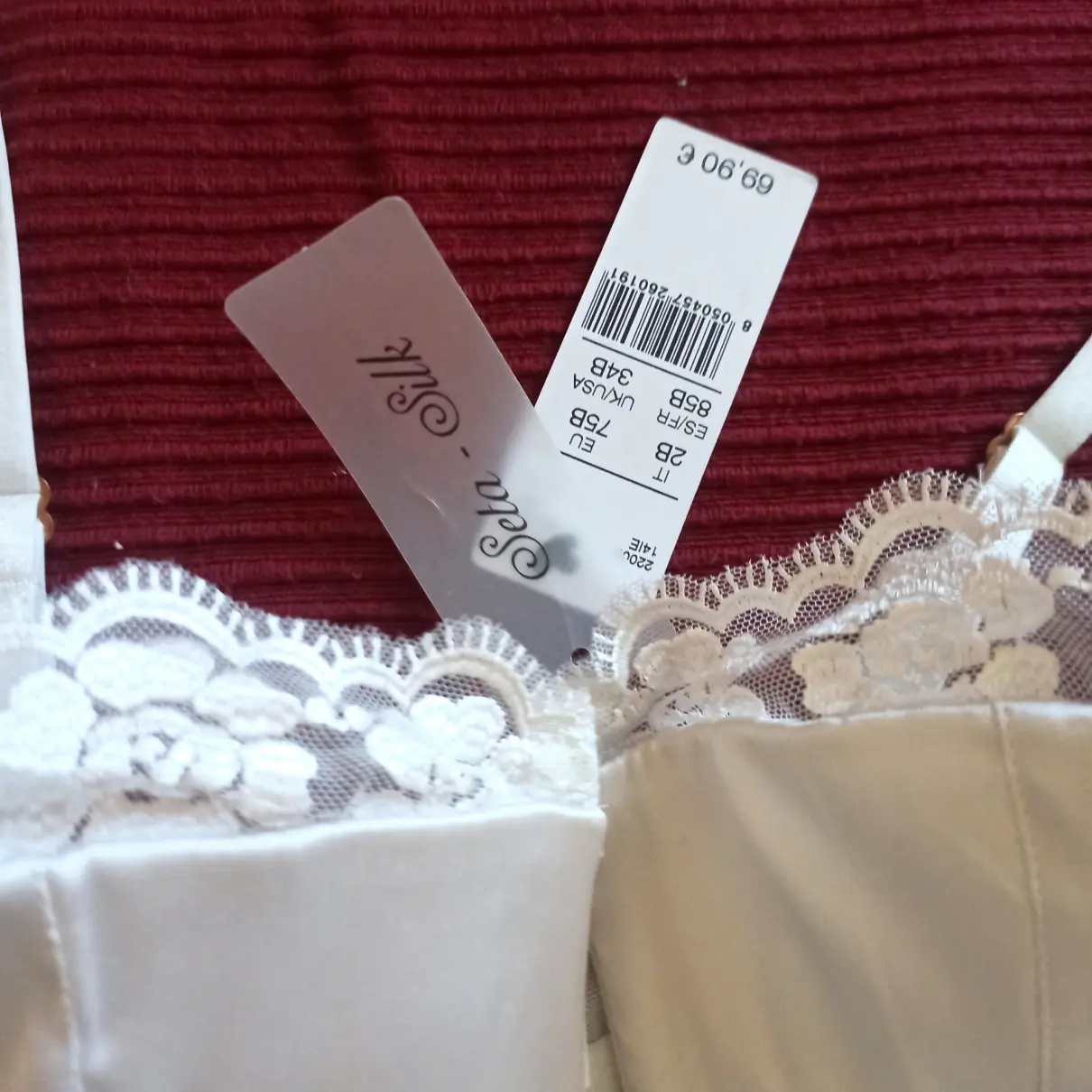Silk lingerie set INTIMISSIMI White in Silk - 36066451
