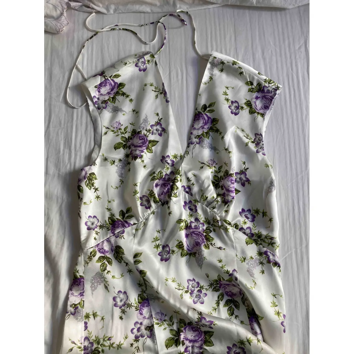 Buy Les Reveries Silk mid-length dress online