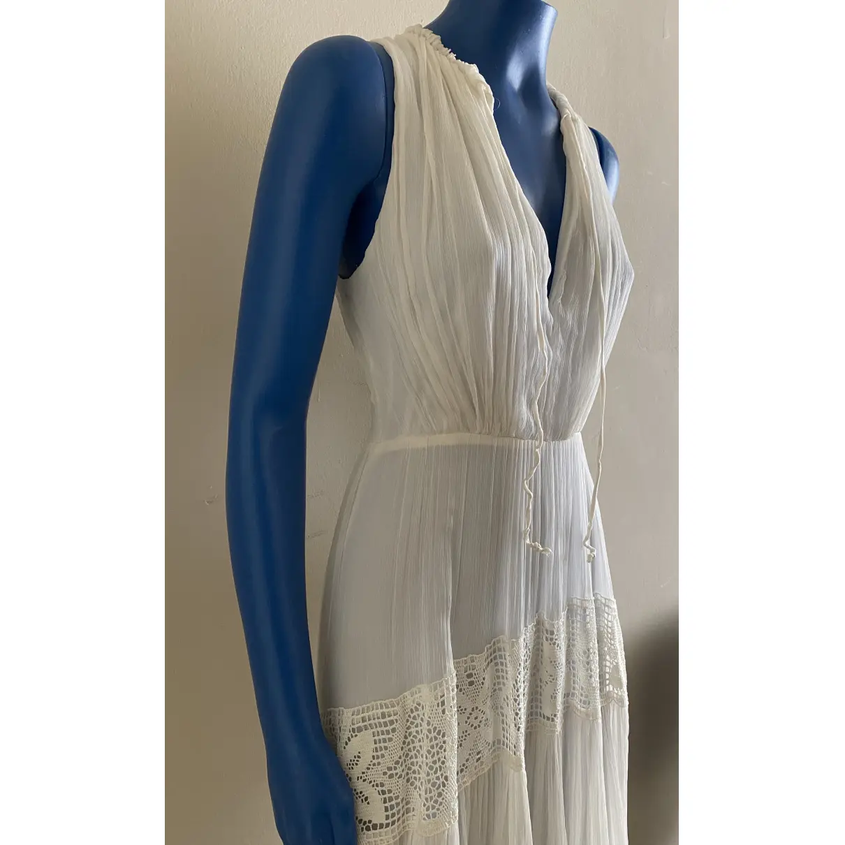 Silk maxi dress Maria Lucia Hohan