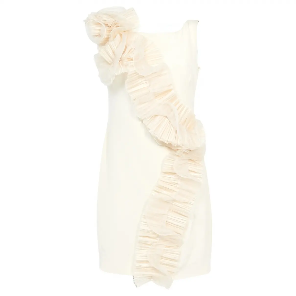 White Silk Dress Notte by Marchesa