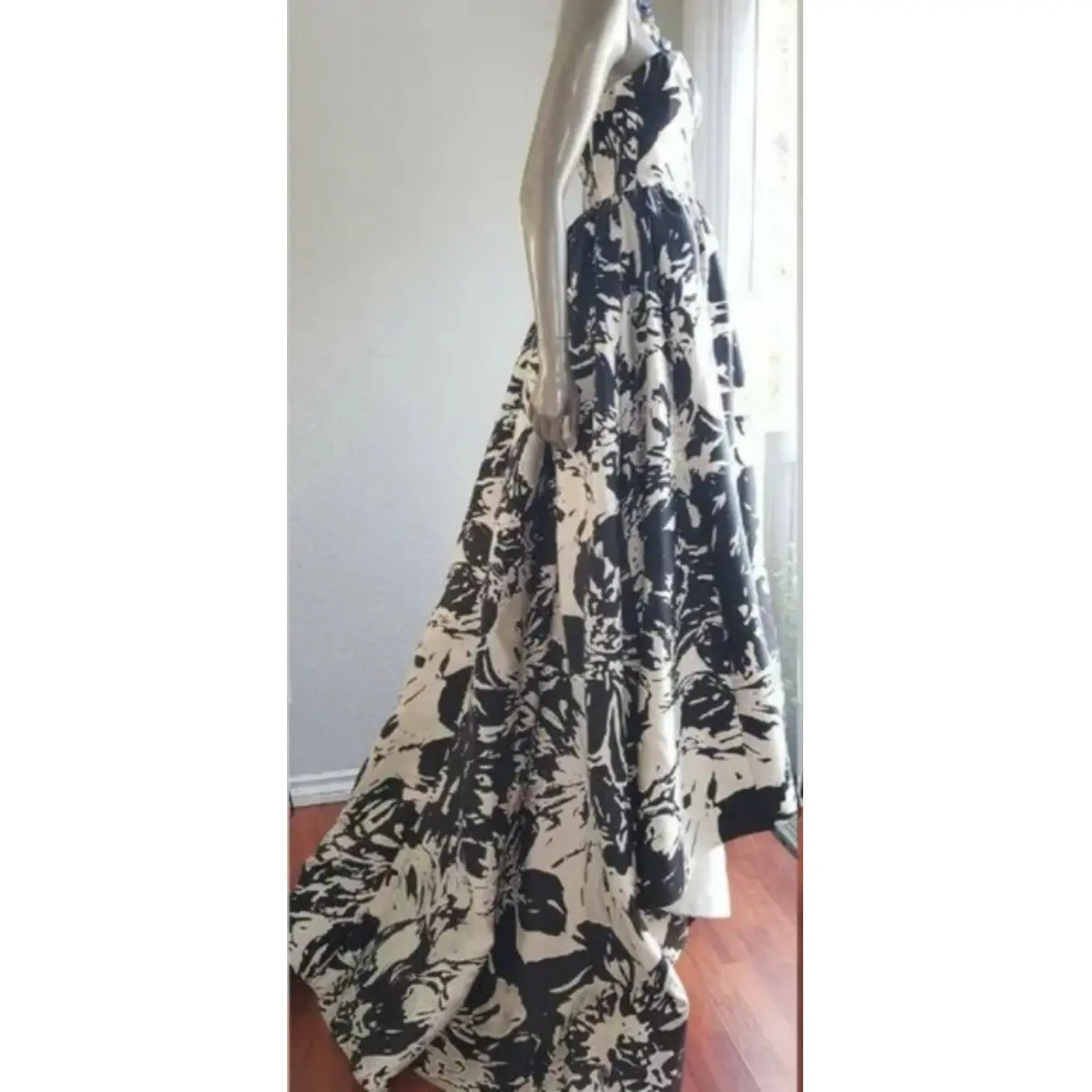 Silk maxi dress Oscar De La Renta