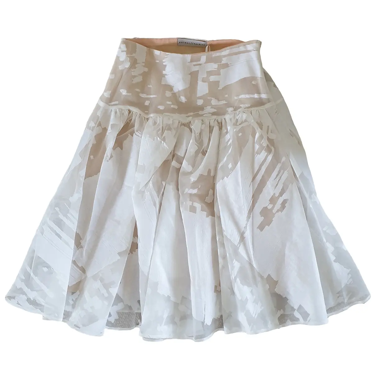 Silk mid-length skirt Palmer Harding
