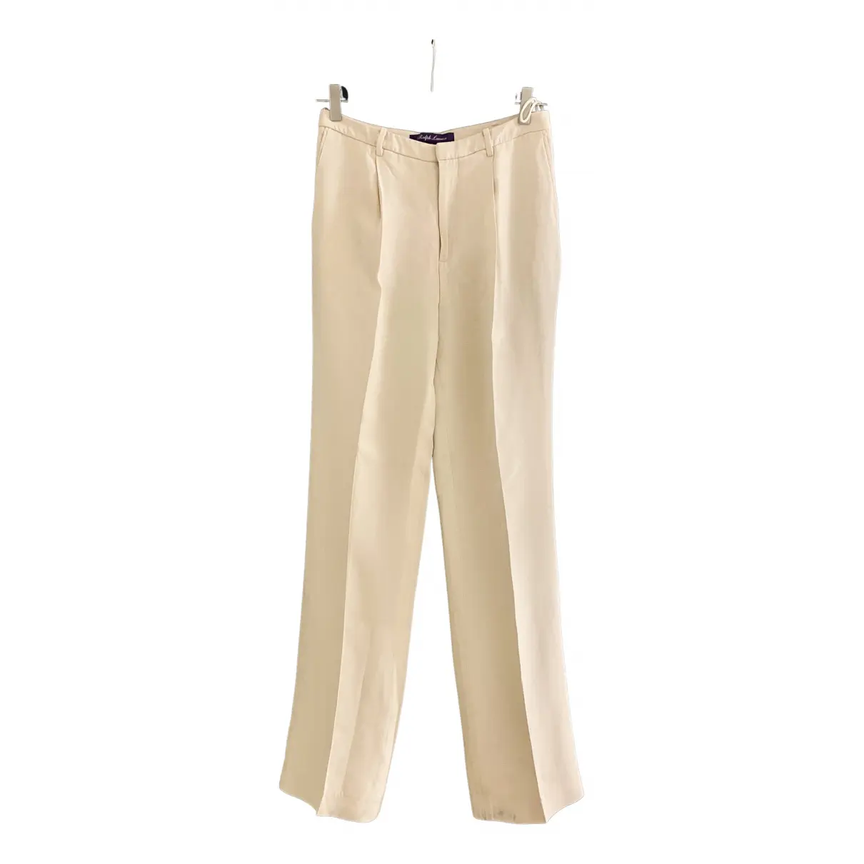Silk straight pants Ralph Lauren