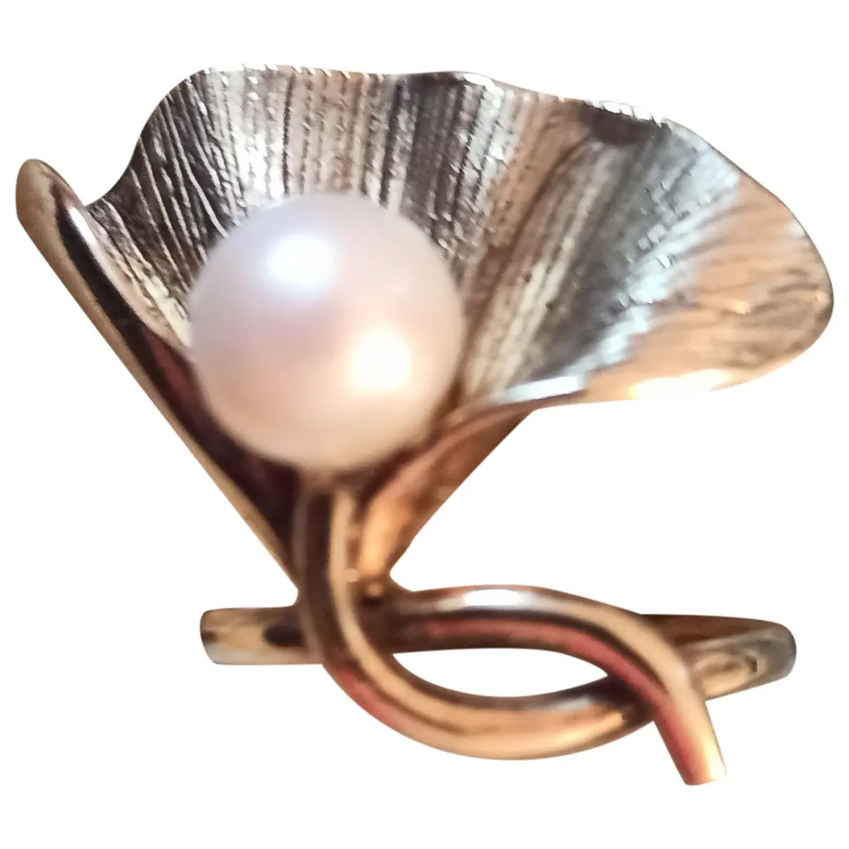 Silver gilt ring ARTHUS BERTRAND - Vintage