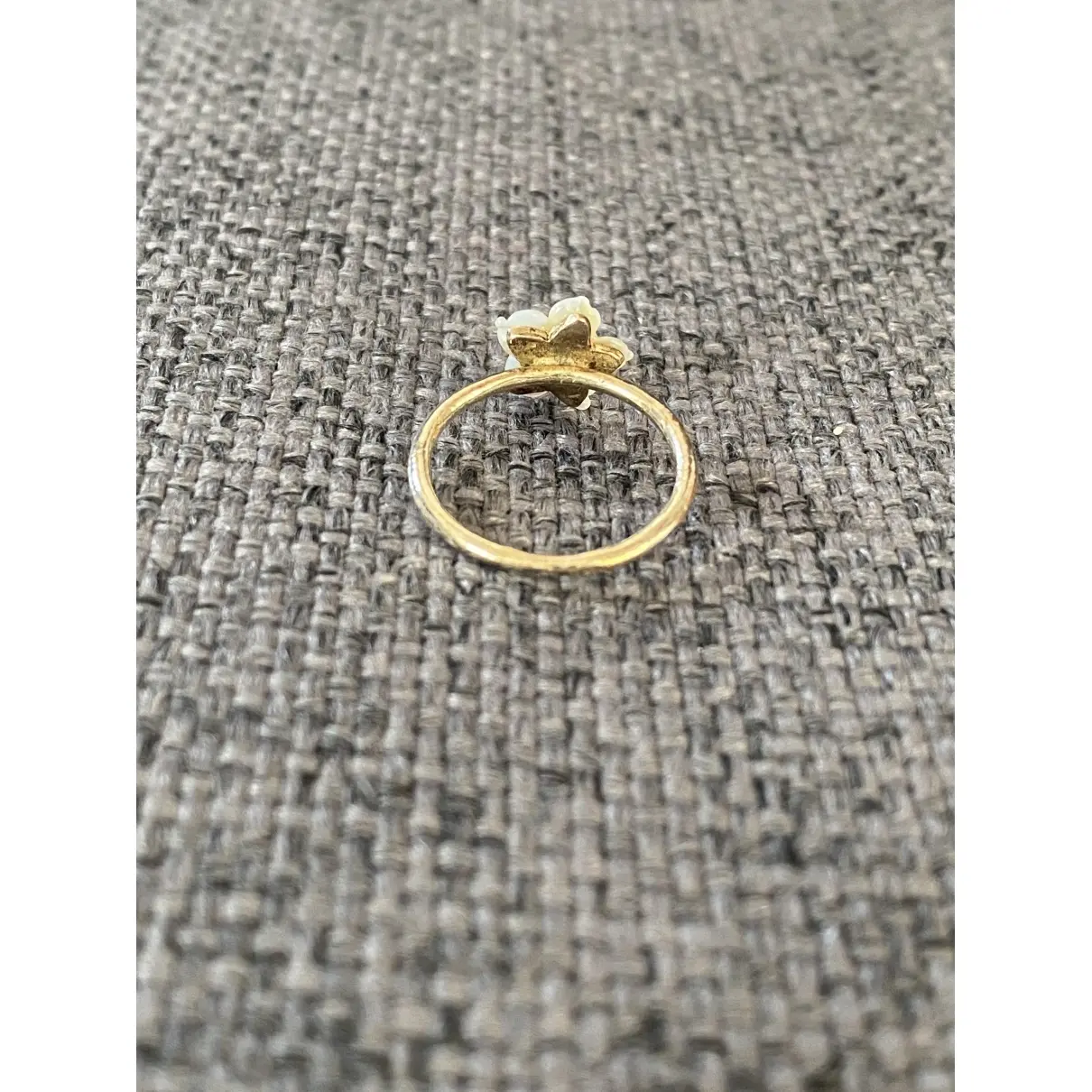 Corpus Christi Silver gilt ring for sale