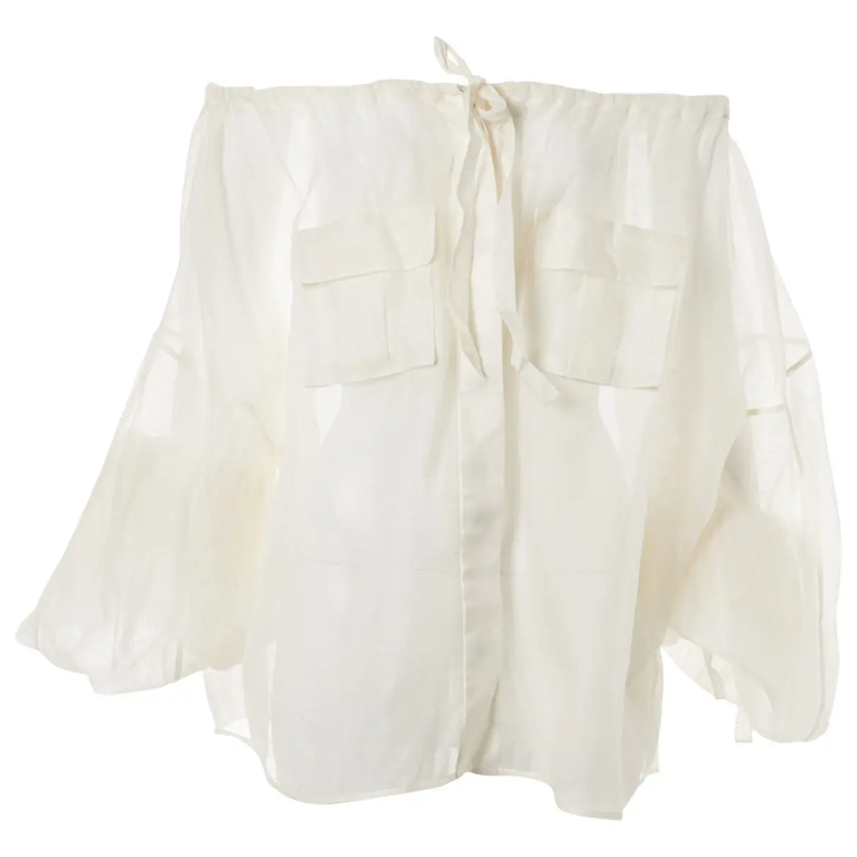 White Synthetic Top Zimmermann