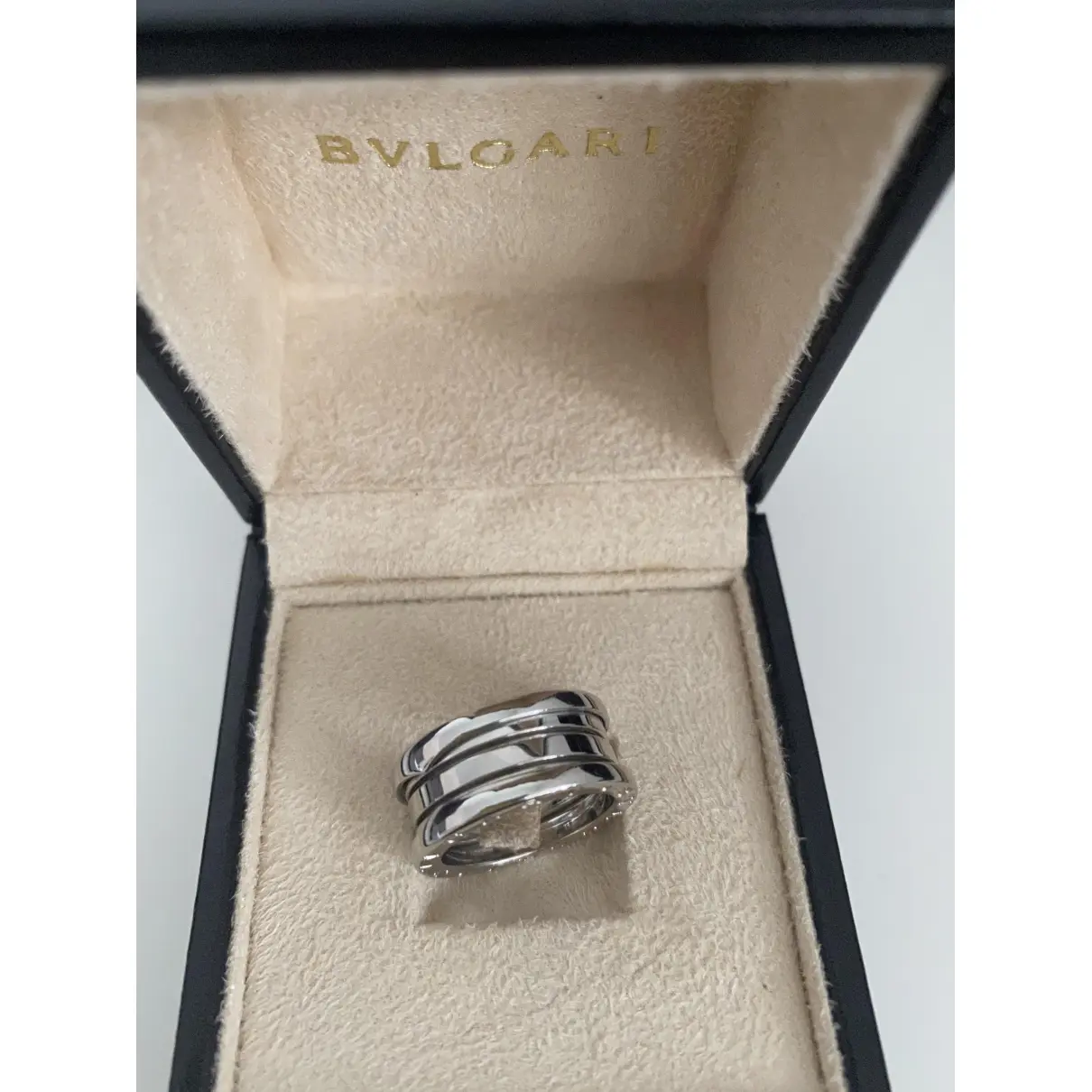 B.Zero1 white gold ring Bvlgari