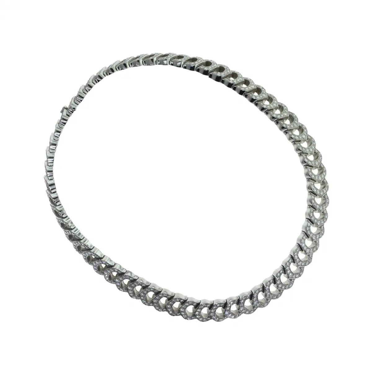 Buy Cartier C white gold necklace online