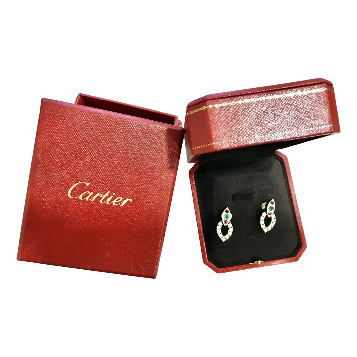 Buy Cartier White gold earrings online