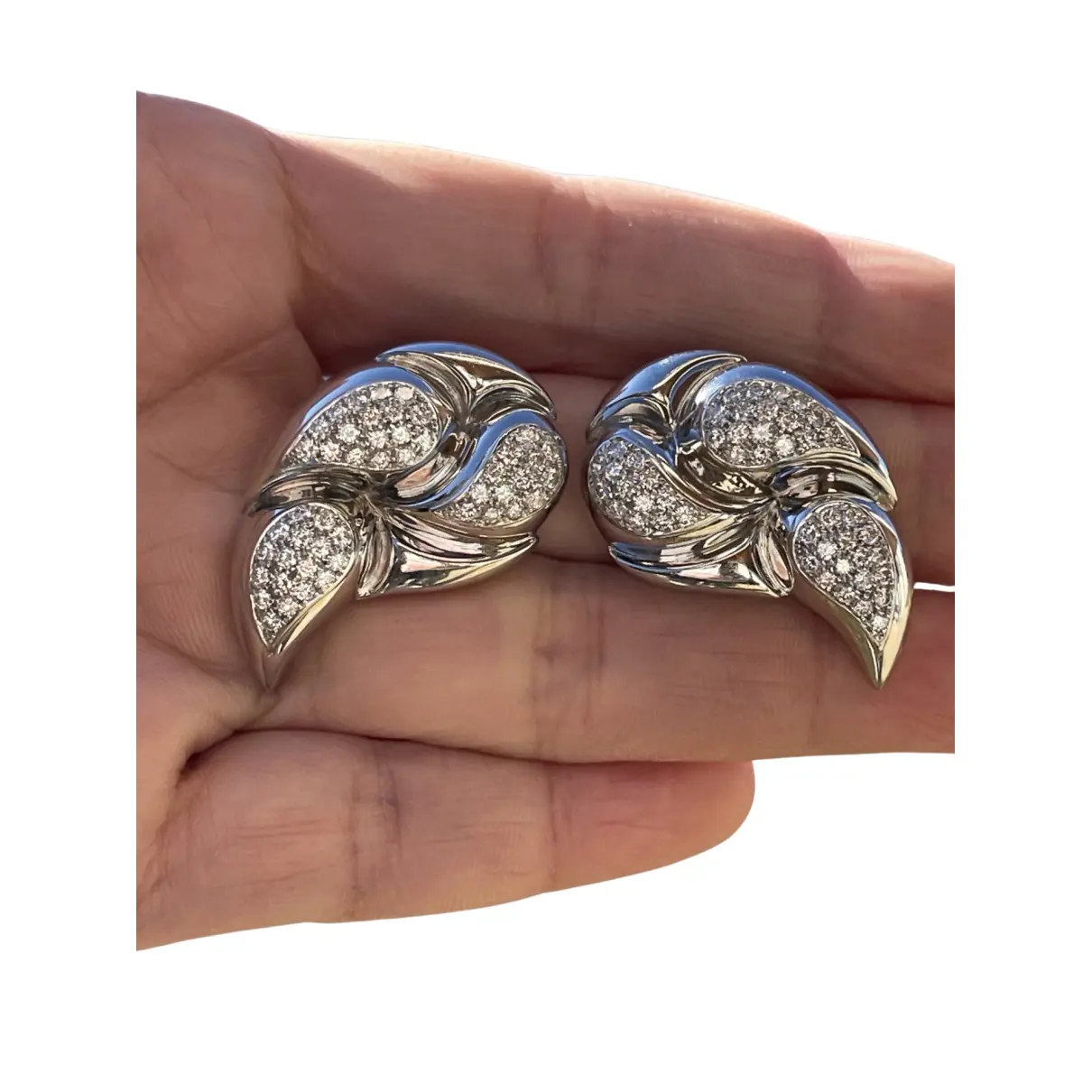 Casmir white gold earrings Chopard