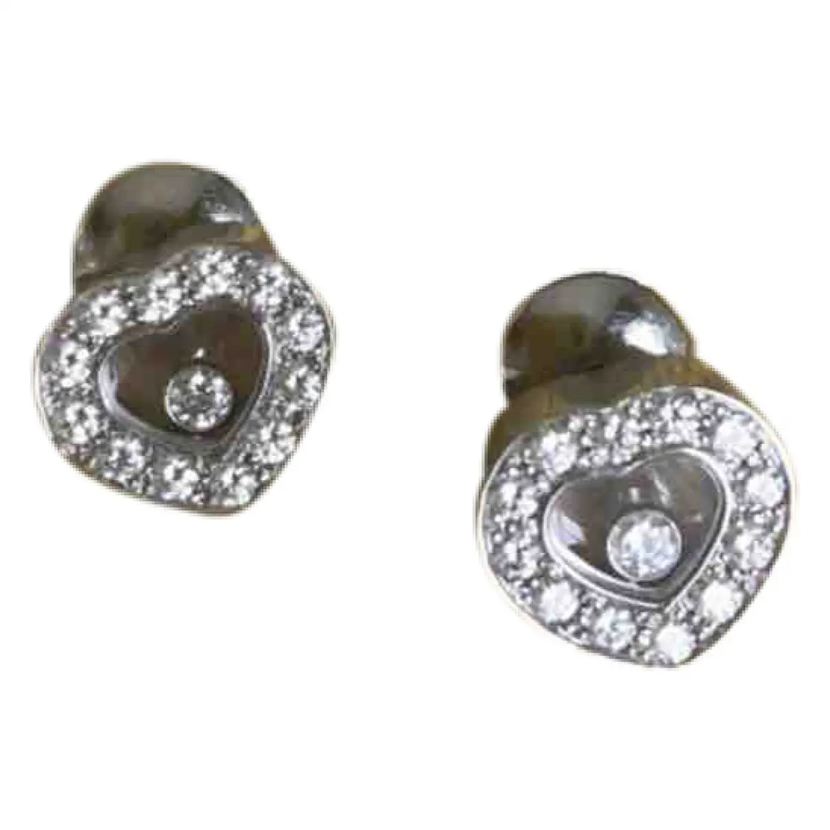 White gold earrings Chopard