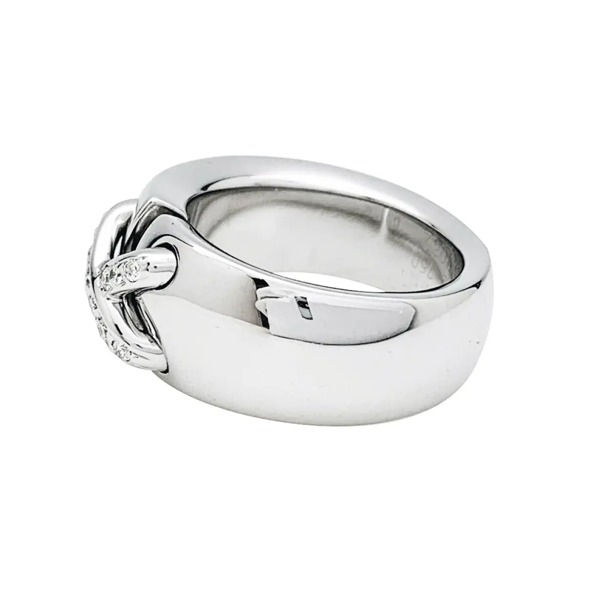 Liens white gold ring Chaumet