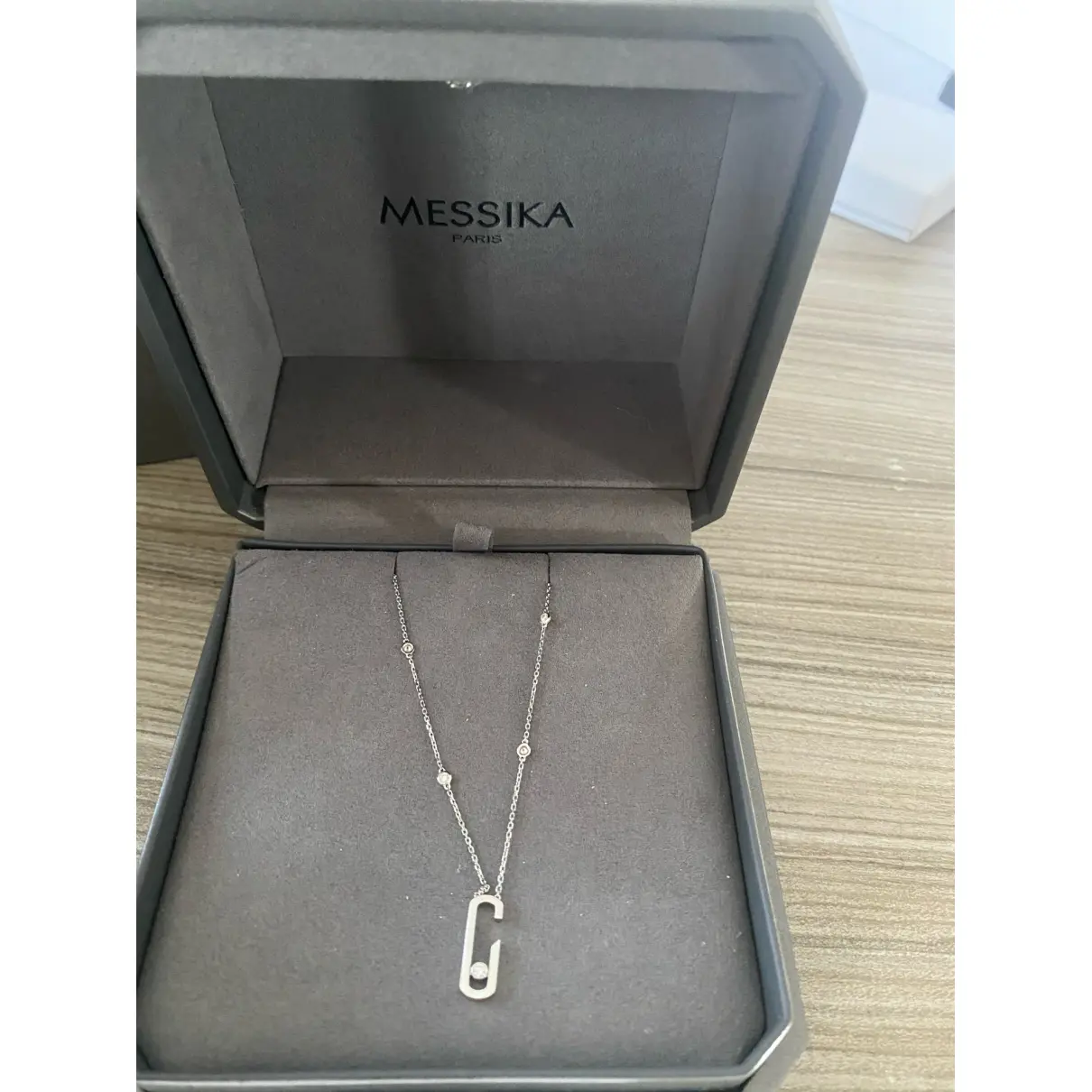 Buy Messika White gold necklace online