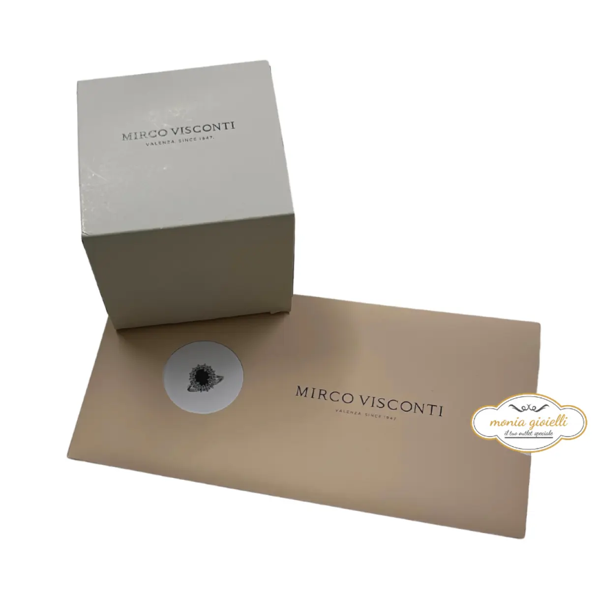 Buy Mirco Visconti White gold ring online