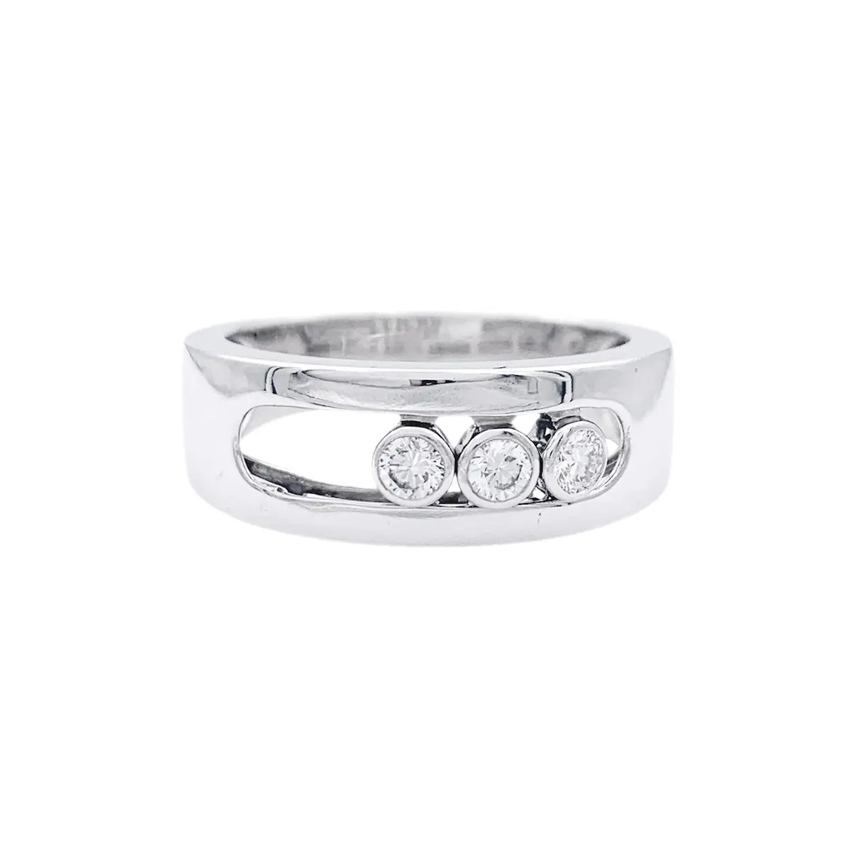 Move Joaillerie white gold ring