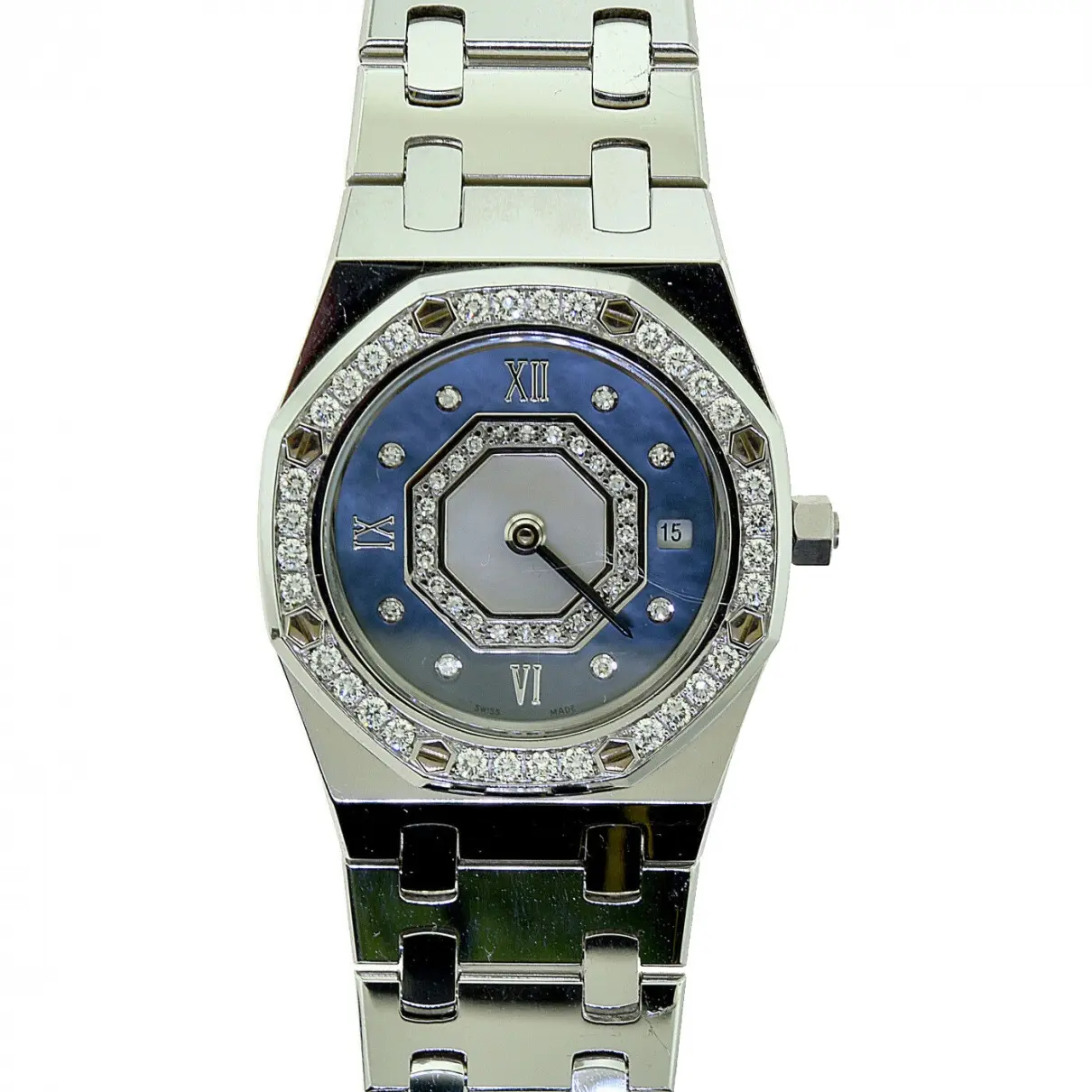 Audemars Piguet Royal Oak Lady white gold watch for sale