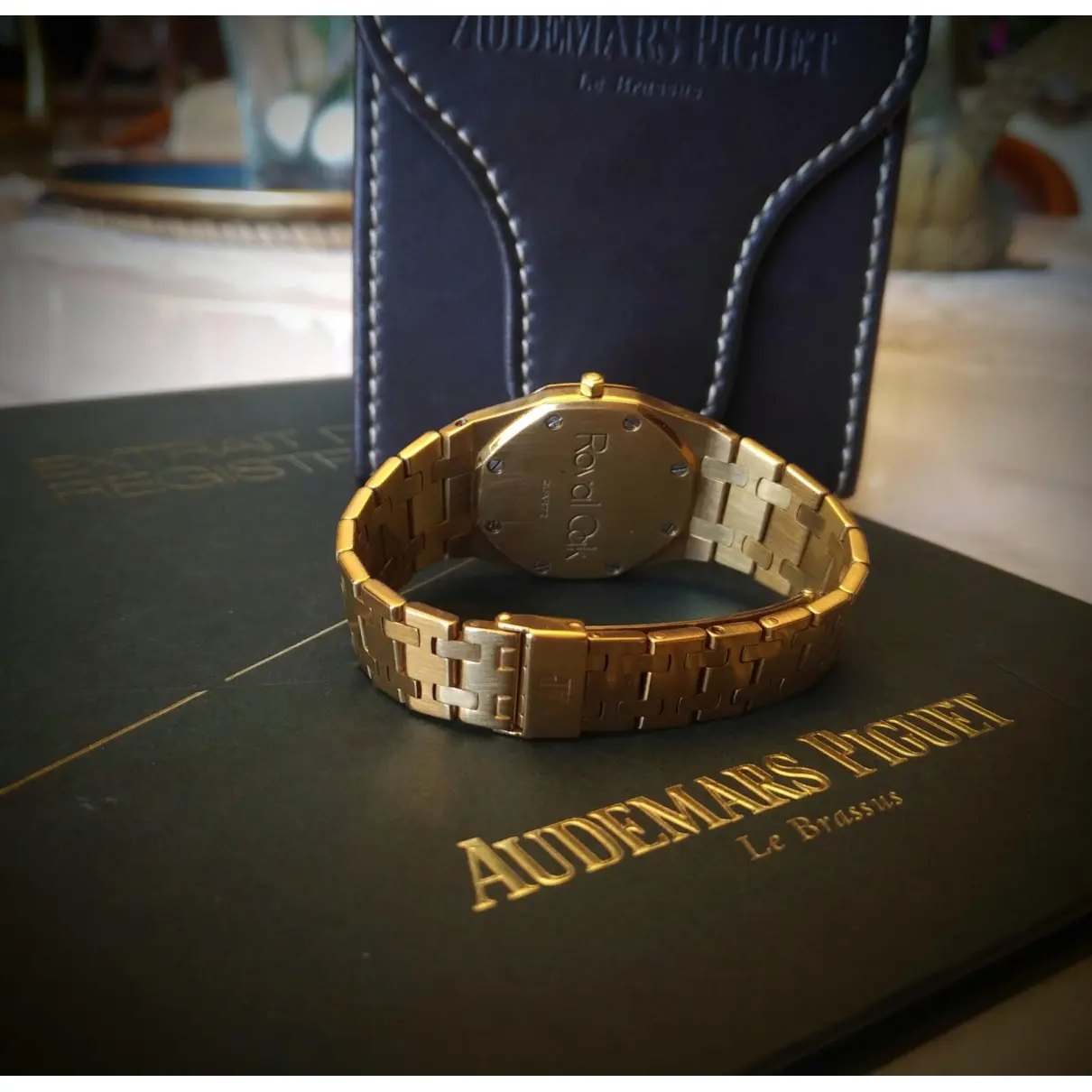 Royal Oak Lady yellow gold watch Audemars Piguet - Vintage