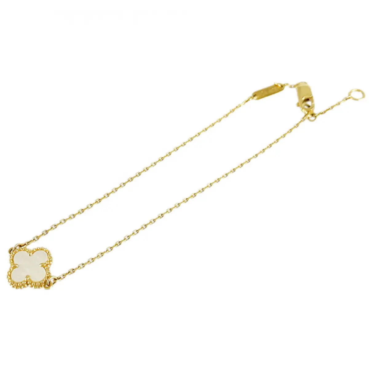 Sweet Alhambra yellow gold bracelet Van Cleef & Arpels
